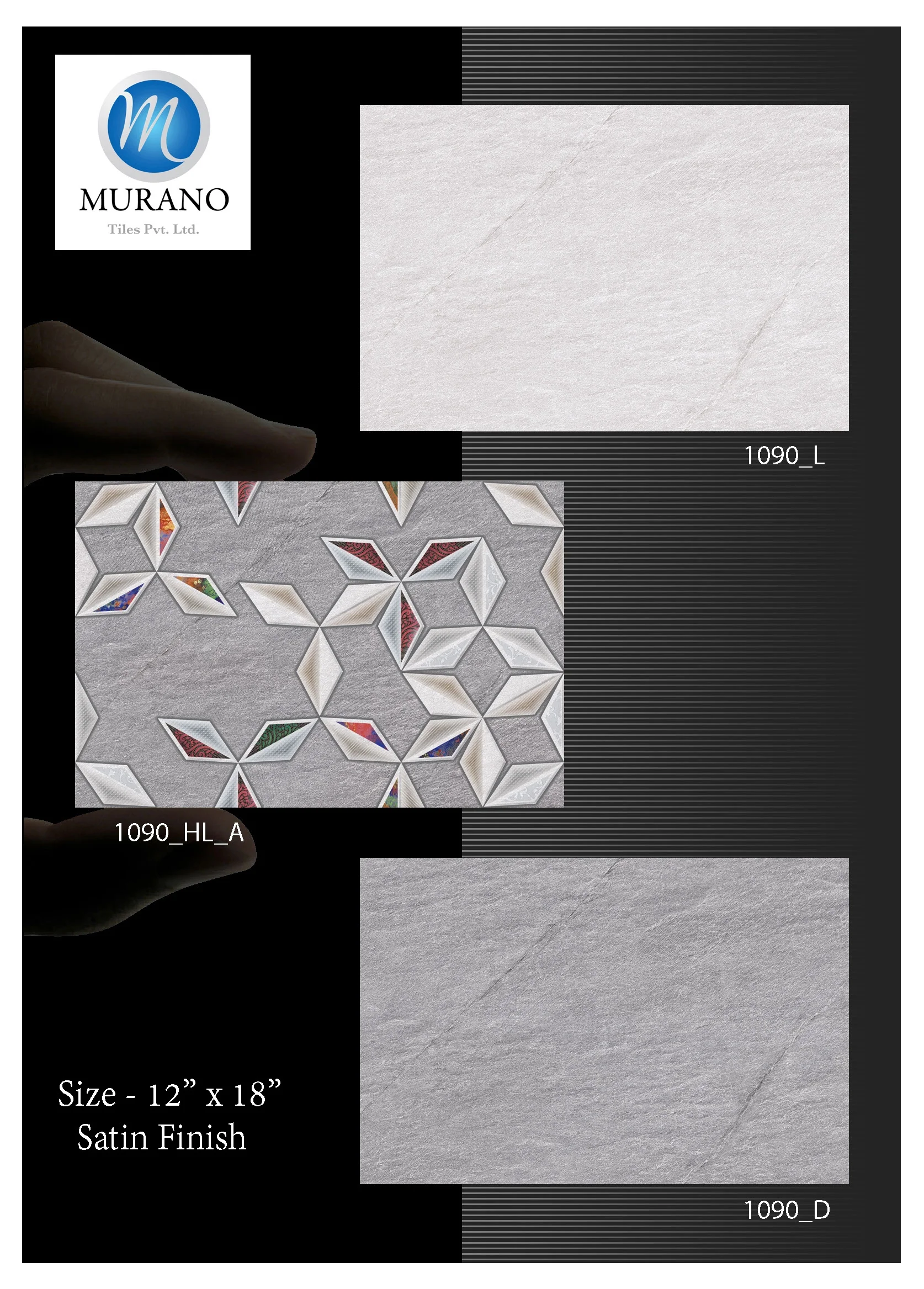 SATIN FINISH 12'' x 18'' - View 3