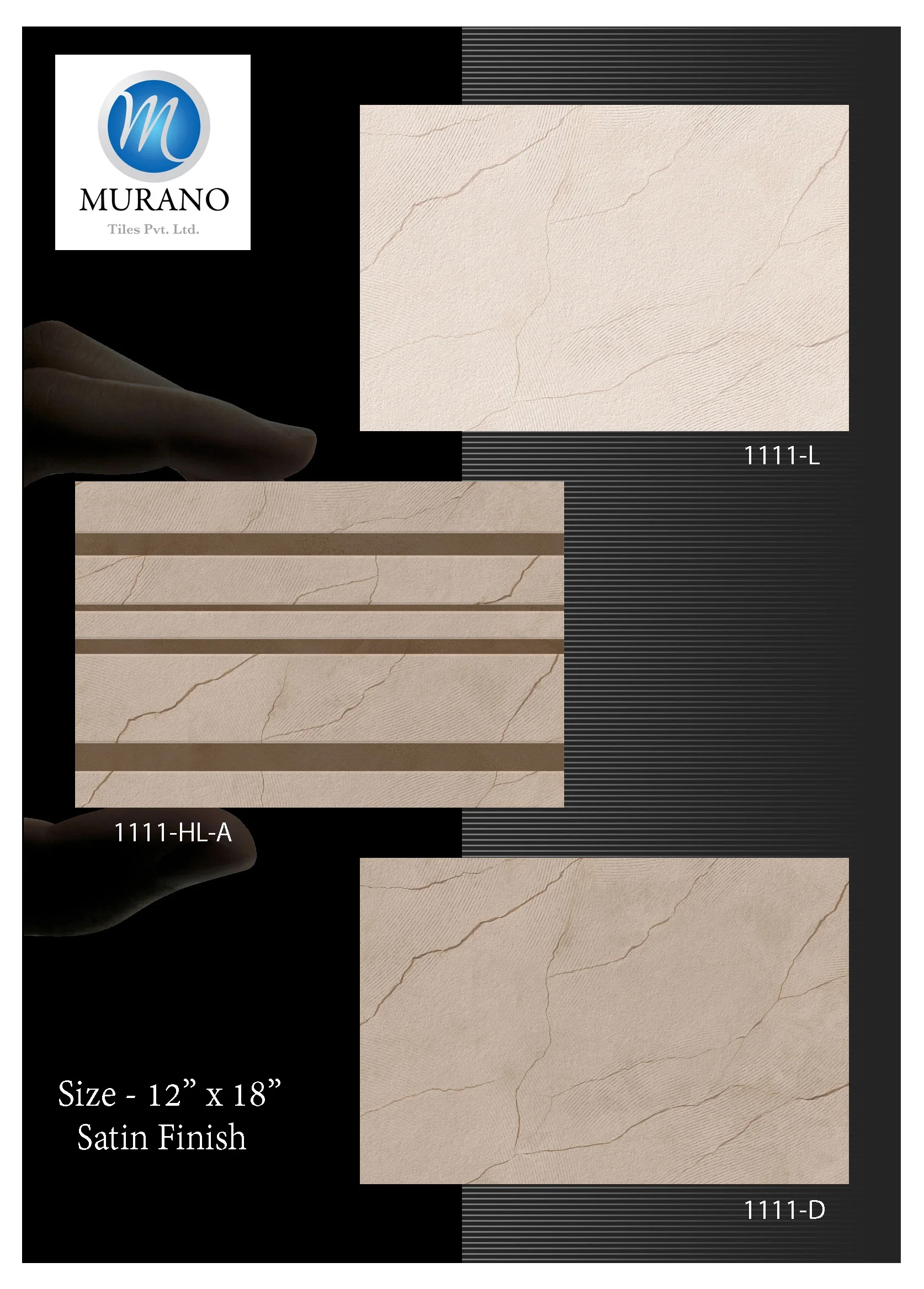 SATIN FINISH 12'' x 18'' - View 5