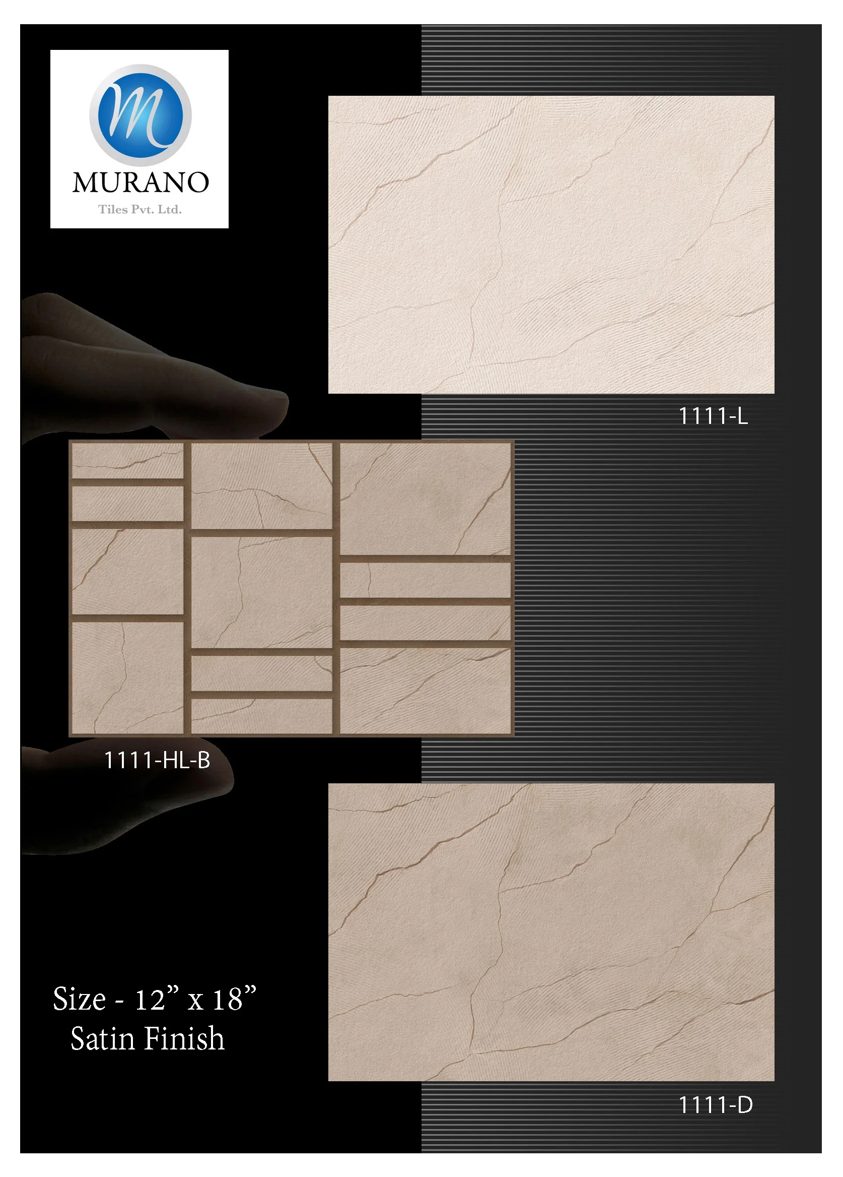 SATIN FINISH 12'' x 18'' - View 6